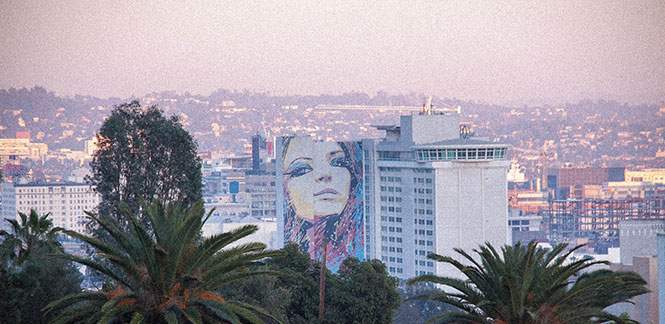 Los Angeles at dusk